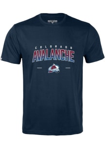 Levelwear Colorado Avalanche Navy Blue Richmond Short Sleeve T Shirt