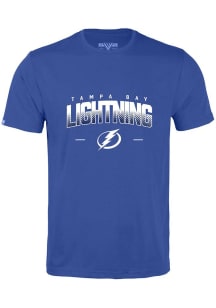 Levelwear Tampa Bay Lightning Blue Richmond Short Sleeve T Shirt