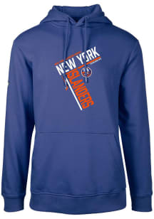 Levelwear New York Islanders Mens Blue Podium Segment Long Sleeve Hoodie