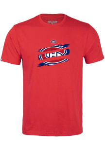 Levelwear Montreal Canadiens Youth Red Richmond Jr Short Sleeve T-Shirt