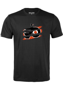 Levelwear Philadelphia Flyers Youth Black Richmond Jr Short Sleeve T-Shirt