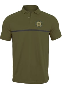 Levelwear New York Rangers Mens Green Sector Short Sleeve Polo