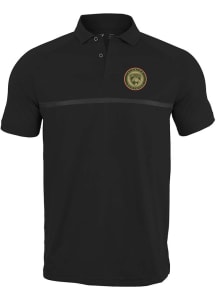 Levelwear Florida Panthers Mens Black Sector Short Sleeve Polo