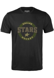 Levelwear Dallas Stars Black Richmond Short Sleeve T Shirt