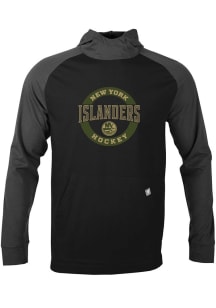 Levelwear New York Islanders Mens Black Uproar Long Sleeve Hoodie