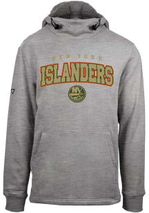 Levelwear New York Islanders Mens Grey Shift Long Sleeve Hoodie
