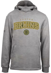 Levelwear Boston Bruins Mens Grey Shift Long Sleeve Hoodie