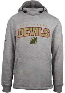 Levelwear New Jersey Devils Mens Grey Shift Long Sleeve Hoodie