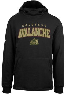 Levelwear Colorado Avalanche Mens Black Shift Long Sleeve Hoodie