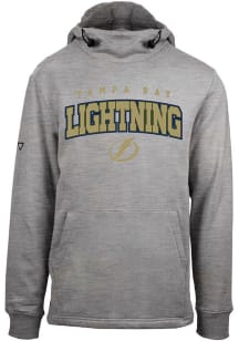 Levelwear Tampa Bay Lightning Mens Grey Shift Long Sleeve Hoodie