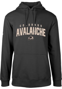 Levelwear Colorado Avalanche Mens Black Podium Long Sleeve Hoodie