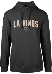 Levelwear Los Angeles Kings Mens Black Podium Long Sleeve Hoodie