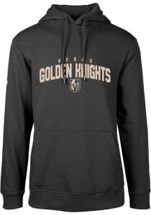 Levelwear Vegas Golden Knights Mens Black Podium Long Sleeve Hoodie