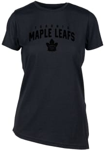 Levelwear Toronto Maple Leafs Womens Black Birch Short Sleeve T-Shirt