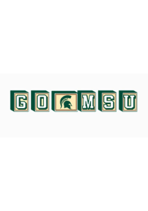 Michigan State Spartans Block Set Desk and Office Block Set