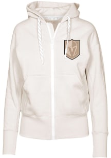 Levelwear Vegas Golden Knights Womens White Gardinia Hooded Sweatshirt