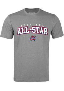 Levelwear Grey 2024 NHL All-Star Game Richmond Short Sleeve T Shirt