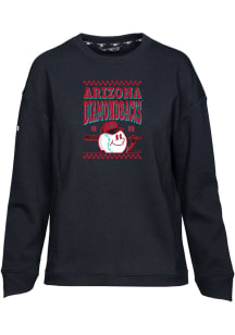 Levelwear Arizona Diamondbacks Womens Black Fiona Inaugural Crew Sweatshirt