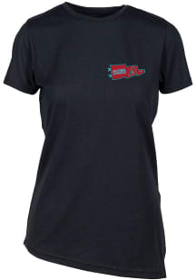 Levelwear Arizona Diamondbacks Womens Black BIRCH Rafters Short Sleeve T-Shirt