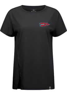 Levelwear Arizona Diamondbacks Womens Black Influx Rafters Short Sleeve T-Shirt