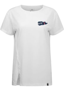 Levelwear Boston Red Sox Womens White Influx Rafters Short Sleeve T-Shirt