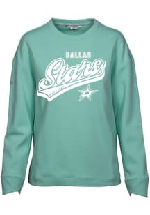 Levelwear Dallas Stars Womens Green Verve Fiona Crew Sweatshirt