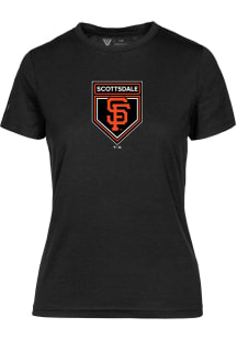 Levelwear San Francisco Giants Womens Black Spring Training Maddox Short Sleeve T-Shirt
