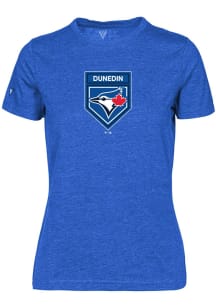 Levelwear Toronto Blue Jays Womens Blue Spring Training Maddox Short Sleeve T-Shirt