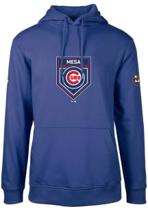 Levelwear Chicago Cubs Mens Blue Spring Training Podium Long Sleeve Hoodie