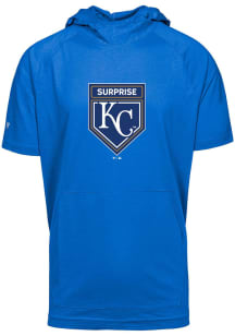 Levelwear Kansas City Royals Blue Spring Training Phase Short Sleeve Hoods