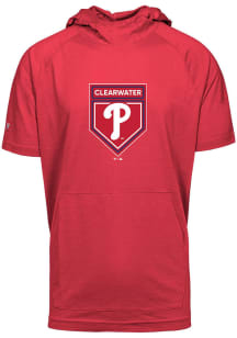 Levelwear Philadelphia Phillies Red Spring Training Phase Short Sleeve Hoods