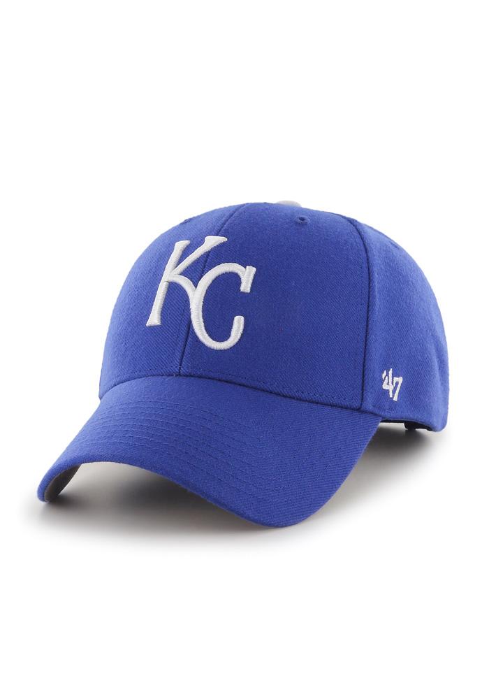 47 Kansas City Royals MVP Adjustable Hat - Blue
