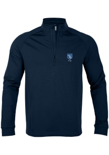 Levelwear Tampa Bay Rays Mens Navy Blue Spring Training Calibre Long Sleeve 1/4 Zip Pullover