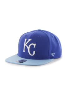 47 Kansas City Royals Blue Sure Shot Mens Snapback Hat