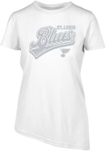 Levelwear St Louis Blues Womens White Verve Birch Tank Top