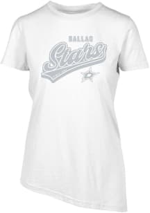 Levelwear Dallas Stars Womens White Verve Birch Short Sleeve T-Shirt
