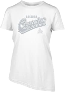 Levelwear Arizona Coyotes Womens White Verve Birch Short Sleeve T-Shirt