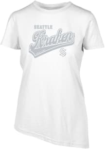 Levelwear Seattle Kraken Womens White Verve Birch Short Sleeve T-Shirt