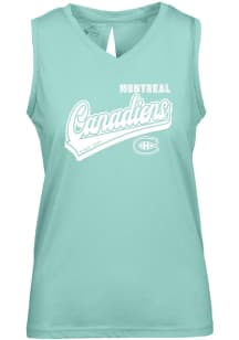 Levelwear Montreal Canadiens Womens Green Verve Paisley Tank Top
