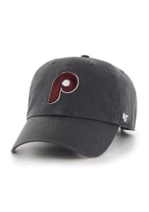 47 Philadelphia Phillies Retro Clean Up Adjustable Hat - Charcoal