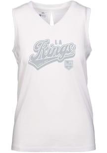 Levelwear Los Angeles Kings Womens White Verve Paisley Tank Top