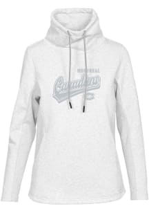 Levelwear Montreal Canadiens Womens White Verve Loop Long Sleeve Pullover