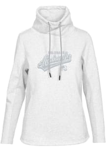 Levelwear Colorado Avalanche Womens White Verve Loop Long Sleeve Pullover