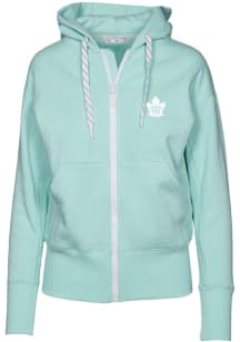 Levelwear Toronto Maple Leafs Womens Green Verve Gardinia Hooded Sweatshirt