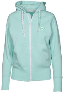 Levelwear Carolina Hurricanes Womens Green Verve Gardinia Hooded Sweatshirt