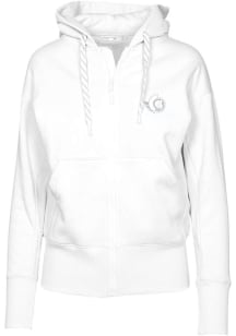Levelwear Ottawa Senators Womens White Verve Gardinia Hooded Sweatshirt