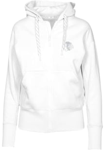 Levelwear Chicago Blackhawks Womens White Verve Gardinia Hooded Sweatshirt