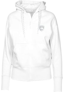 Levelwear Florida Panthers Womens White Verve Gardinia Hooded Sweatshirt