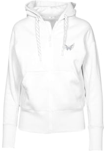 Levelwear Washington Capitals Womens White Verve Gardinia Hooded Sweatshirt