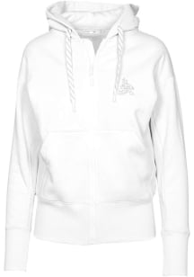 Levelwear Arizona Coyotes Womens White Verve Gardinia Hooded Sweatshirt